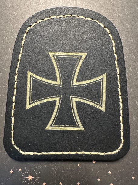 Lederpatch, Tankschutz Eisernes Kreuz